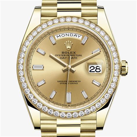 rolex day date yellow gold 40mm|rolex day date 40 presidential.